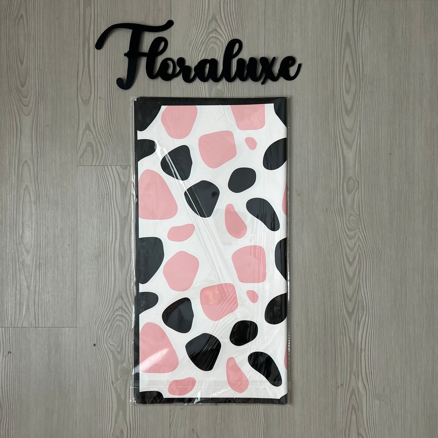 Cow Print Korean Paper