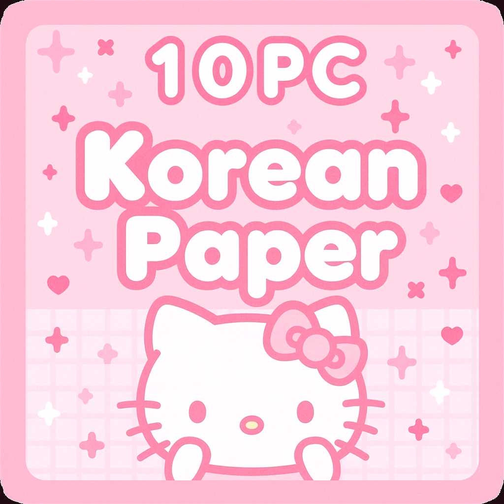 10PC KOREAN PAPER