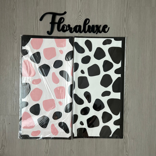 Cow Print Korean Paper